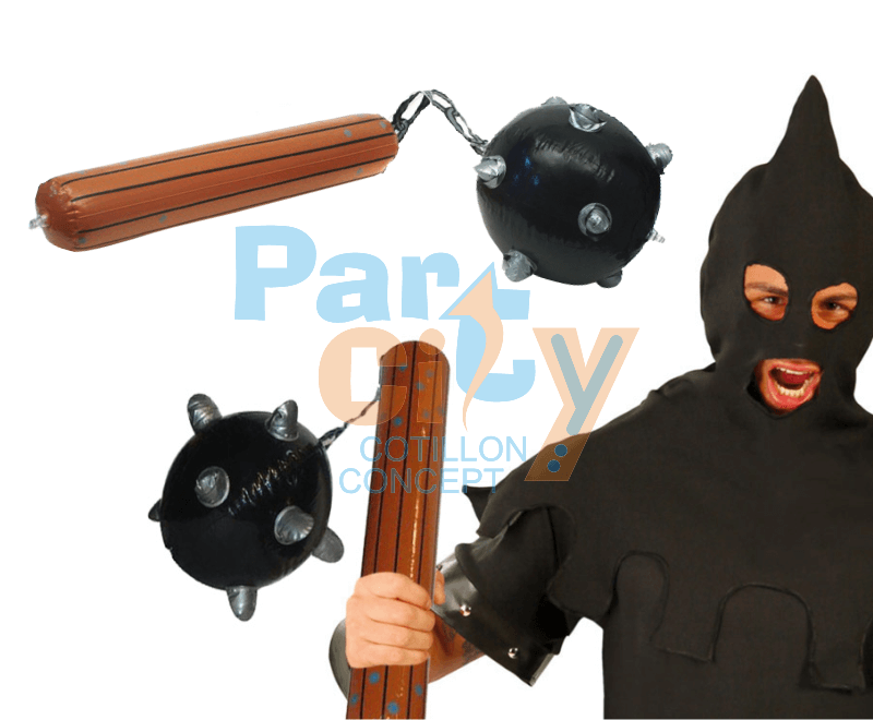 INFLABLE MAZA MANGO MARRON 72 cm