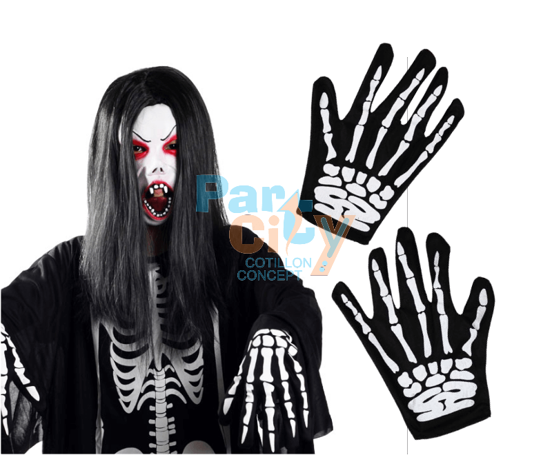 GUANTES DE ESQUELETO