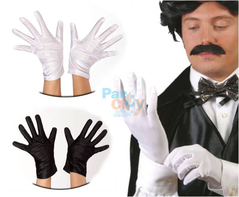 GUANTES CORTOS NEGROS