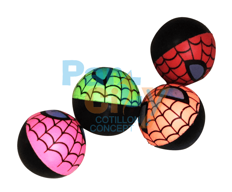 PELOTITAS SALTARINAS HOMBRE ARAÑA X100