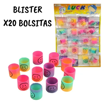 RESORTES MINI COLORES X20