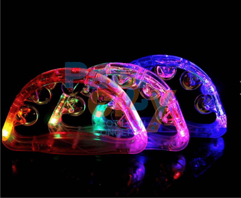 pandereta grande con luz