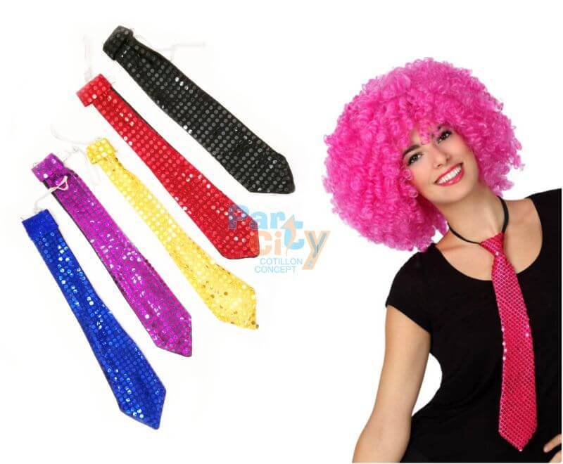 CORBATA DE LENTEJUELAS