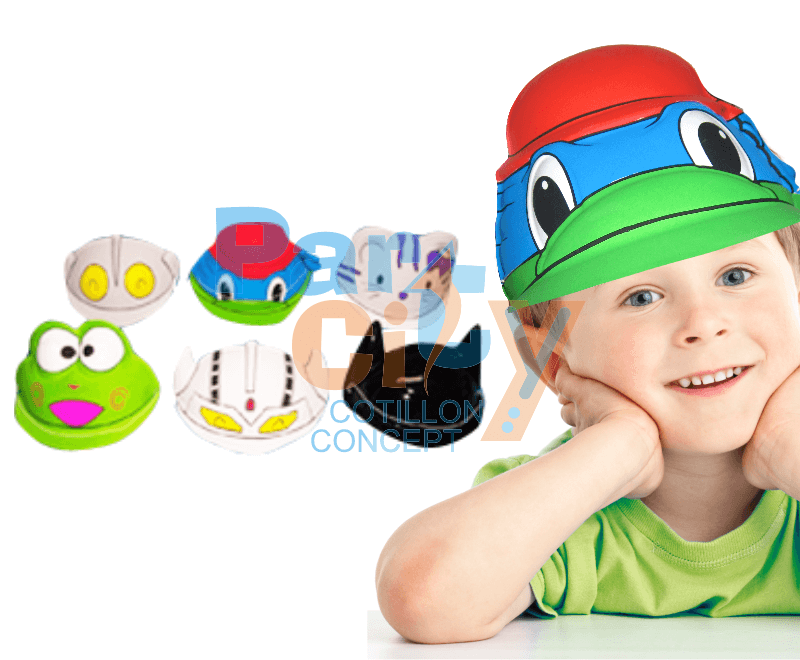 SOMBRERO VISERITA INFANTIL DE PLASTICO