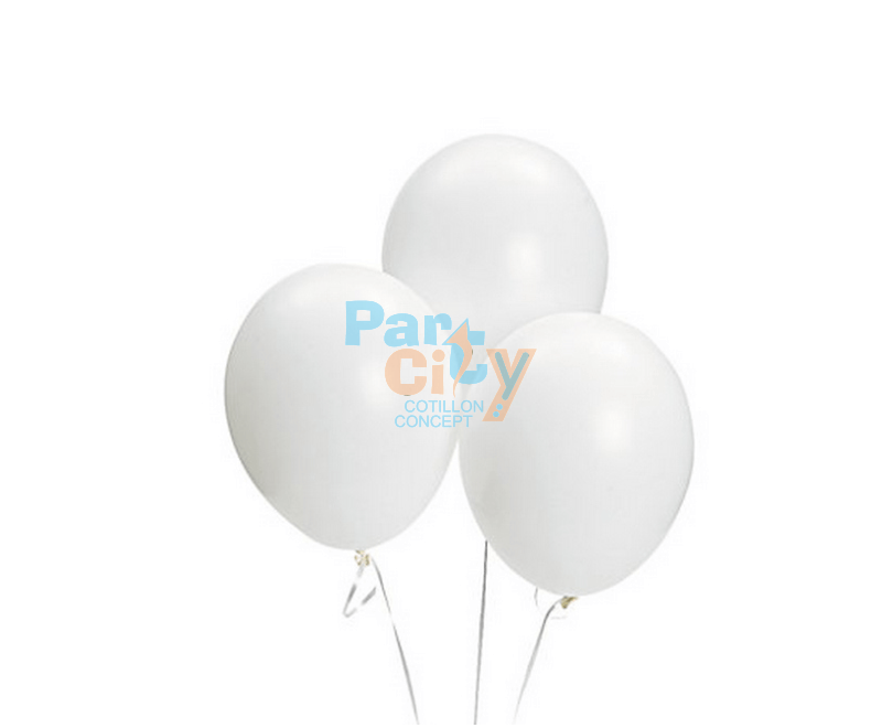 GLOBO LISO BLANCO X50