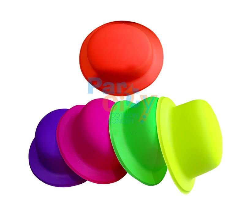 SOMBRERO BOMBIN PVC FLUO X24 UNIDADES SURTIDAS
