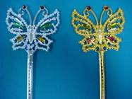 VRITA FORMA MARIPOSA CON PIEDRITAS