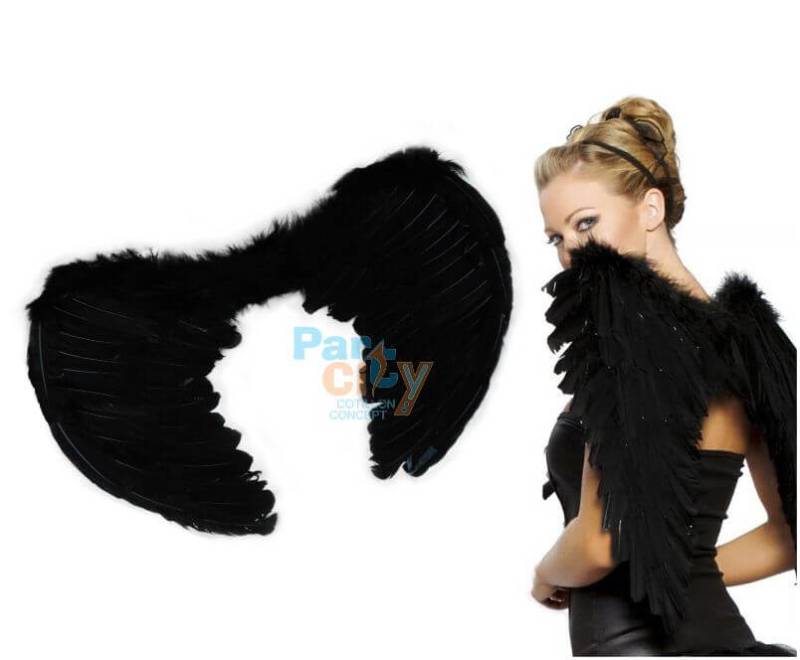 ALAS ANGEL PLUMAS NEGRAS