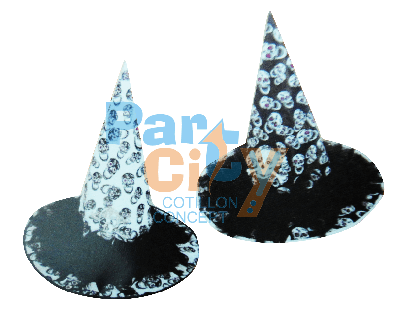 SOMBRERO BRUJA ESTAMPADO
