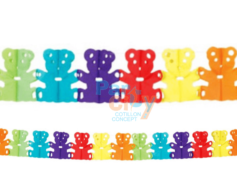 GUIRNALDA Osito 3mts. De papel