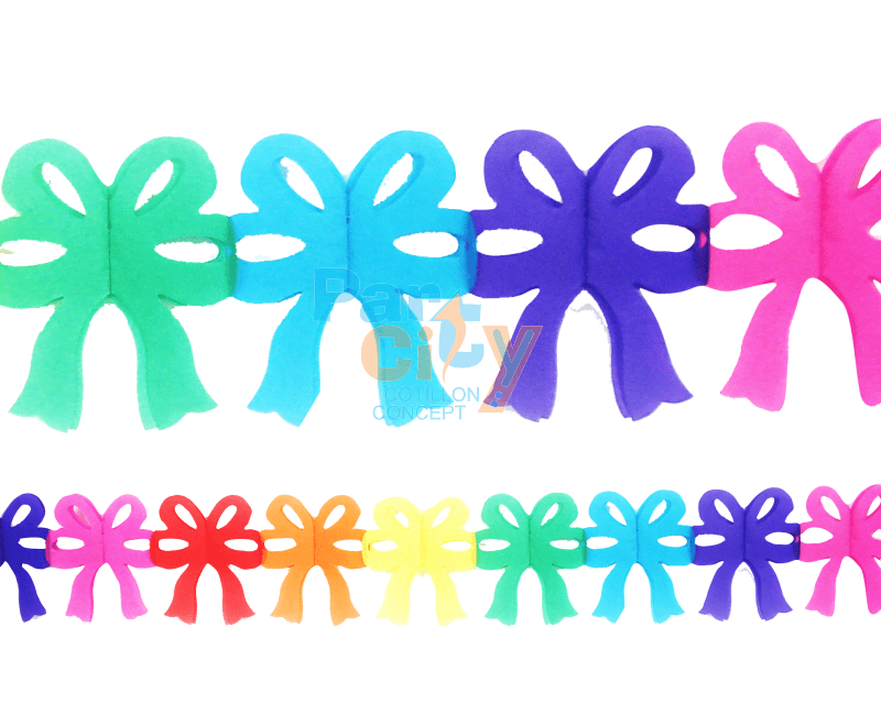 GUIRNALDA Papel Moño 19x400cm