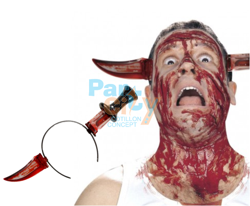 VINCHA CUCHILLO CON SANGRE