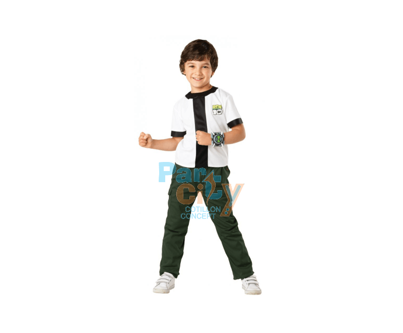 DISFRAZ BEN 10 BLANCO