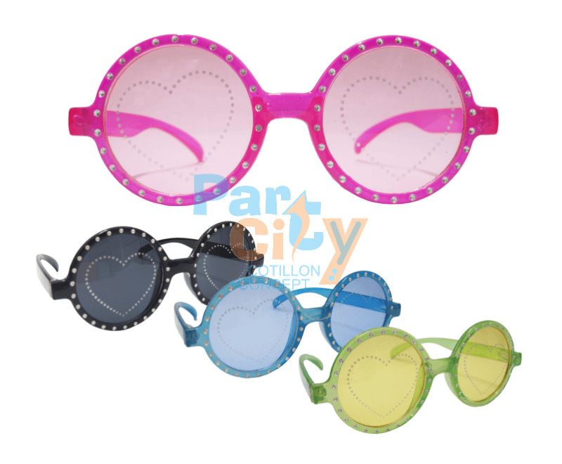 ANTEOJOS VIDRIO CORAZON