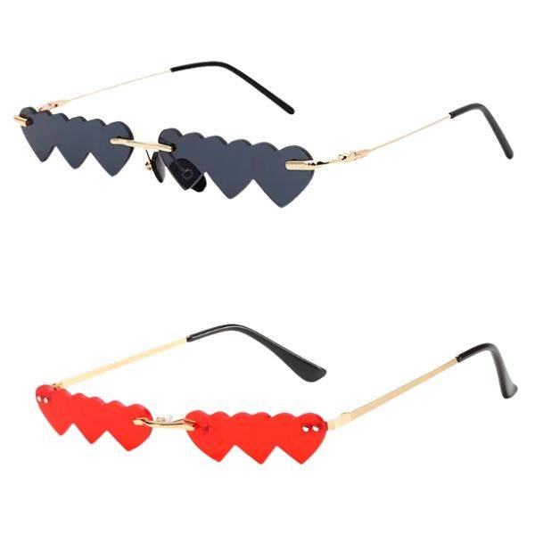 ANTEOJOS TRIPLE CORAZON CHIC COLORES SURTIDOS