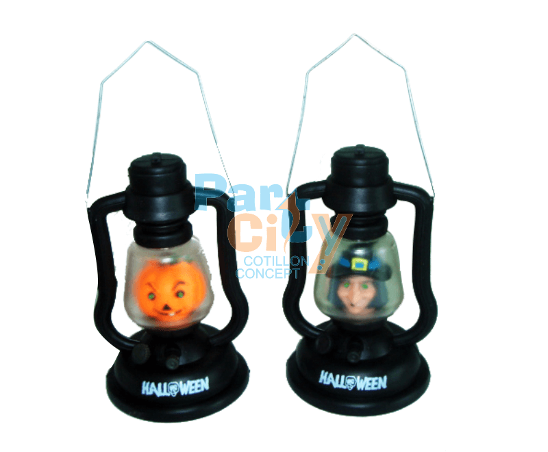 FAROL HALLOWEEN CALABAZA O BRUJA