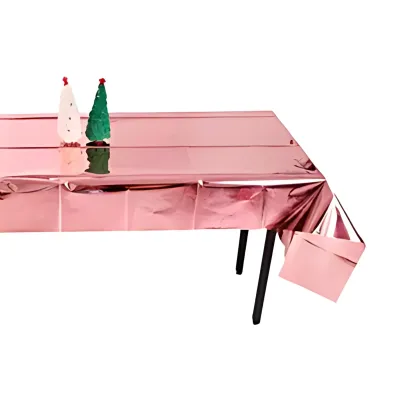 MANTEL METALIZADO ROSA GOLD X12 UNIDADES