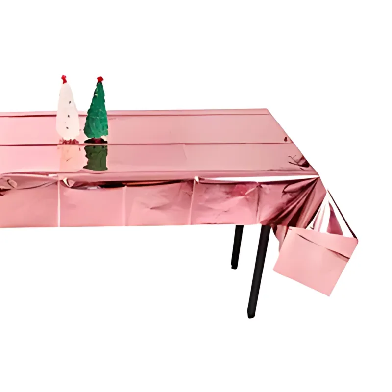 MANTEL METALIZADO ROSA GOLD X12 UNIDADES
