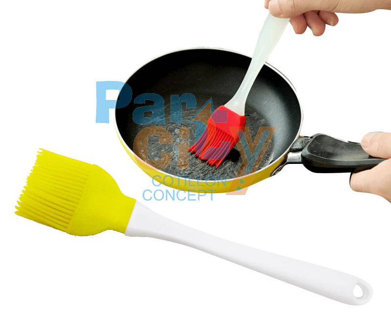 Pincel Silicona Con Flecos 22 cm