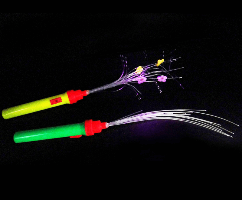 Linterna fibra óptica luminosa
