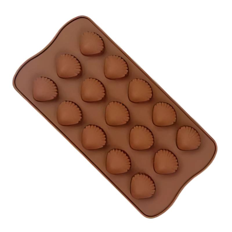 MOLDE DE SILICONA PARA BOMBONES X10 FORMA DE MAR