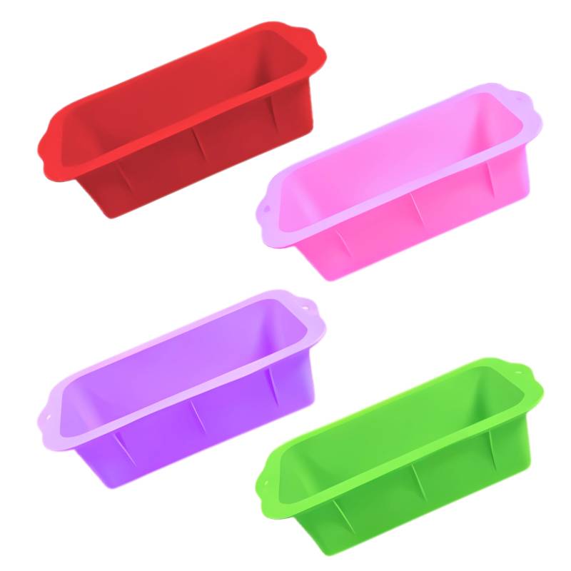 MOLDE DE SILICONA PARA BUDIN X4 SURTIDOS