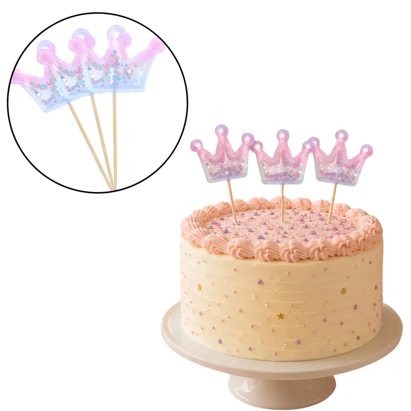 Cake Topper Coronas Globito