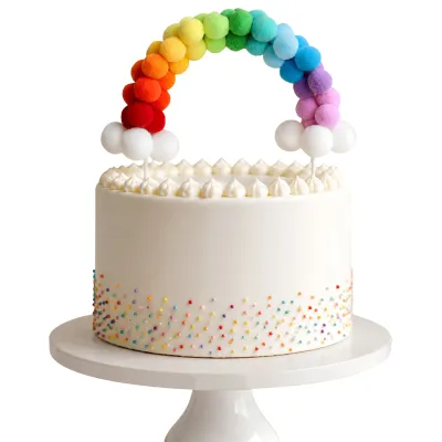 Cake Topper Arcoiris