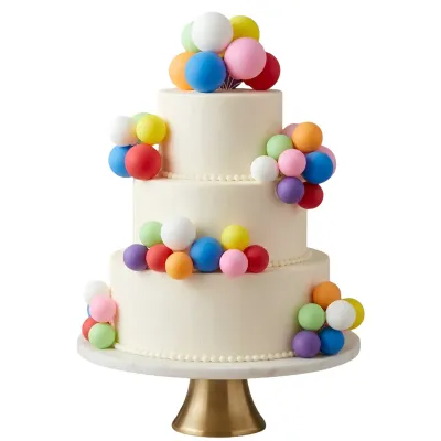 *Preventa* Cake Topper Ramo Bolitas Multicolor