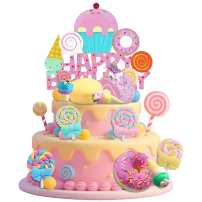 *Preventa* Set Completo Para Torta Candy