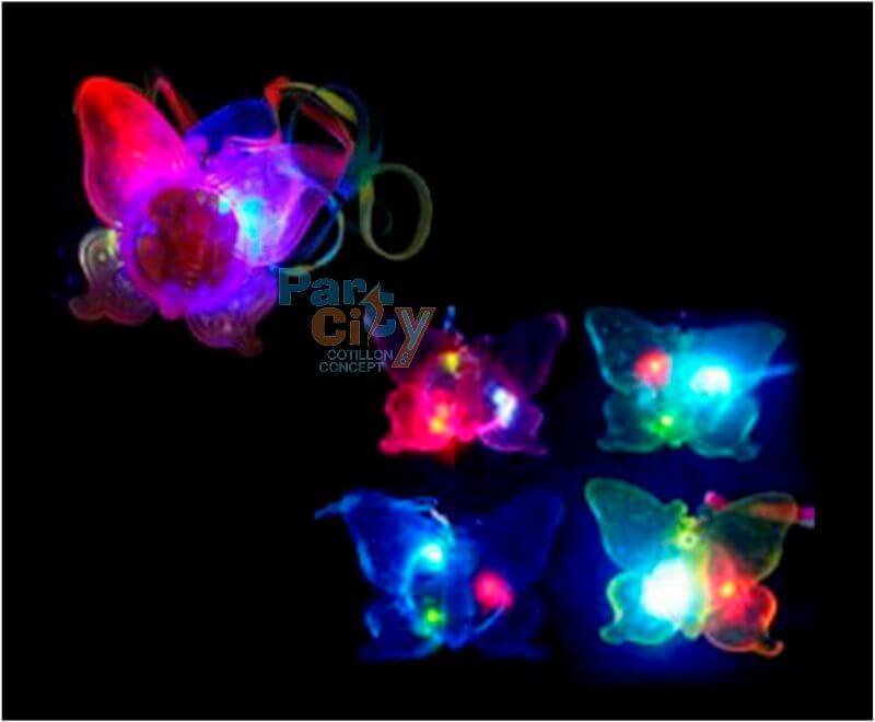 colgante mariposa luminoso