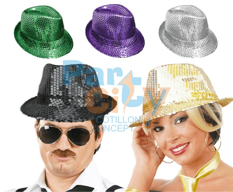 SOMBRERO LENTEJUELAS