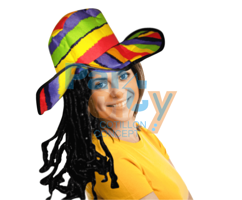 SOMBRERO RASTA MUJER