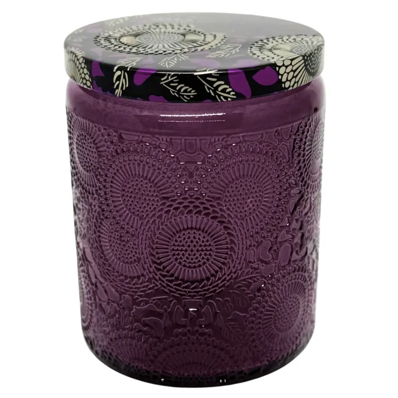 ENVASE PARA FABRICACION DE VELAS VIOLETA X6 UNIDADES