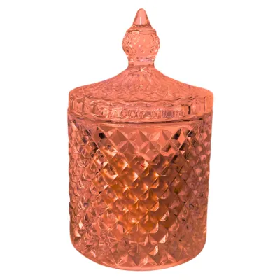 VELA AROMÁTICA IMPORTADA EN CARAMELERA GRANDE ORANGE - MANGO X3 UNIDADES