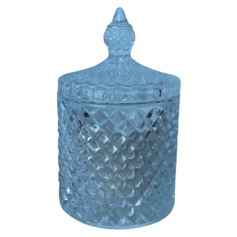 VELA AROMÁTICA IMPORTADA EN CARAMELERA GRANDE BLUE - COTTON X3 UNIDADES